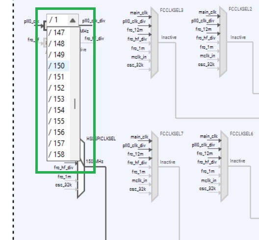 Veda917 - NXP - 029 - flexcomm8 clock divider setting.jpg